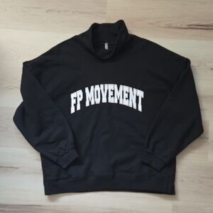 NWT FP Movement Victory Sweatshirt, Black, Size XS